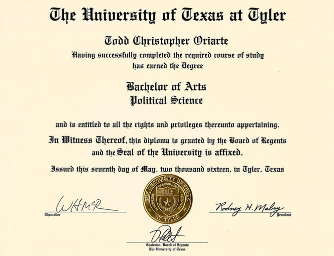 Bachelor of Arts