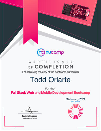 Fullstack Mobile Web & App Development